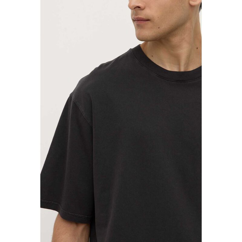 Assembly Label Knox Organic Oversized Tee Washed Black image number 2